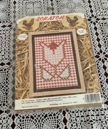 Needle Magic Chicken Scratch Kit 1201 Tulip Design 5 x 7 Size Vintage Br... - £9.48 GBP