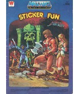 VINTAGE 1982 Whitman Masters of the Universe Sticker Fun Book Complete - $59.39
