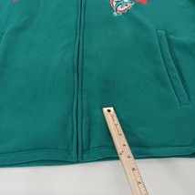 G-III NFL Miami Dolphins Men's 2XL Teal Full Zip Hoodie Fleece Jacket image 3