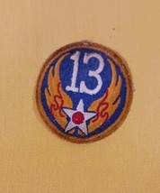 Vintage WW2 United States 13th Air Force Patch 2 5/8&quot; - £8.84 GBP