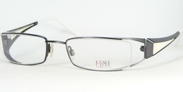 Exalt Cycle Exyou C.4 Dark Bluish Metallic Eyeglasses Glasses 52-18-130mm Italy - $106.63