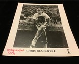 Press Kit Photo Chris Blackwell 8x10 Black&amp;White Glossy - £7.86 GBP