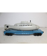 Lionel Postwar 6830 Non-Operating Submarine Painted Blue Flatcar - £147.37 GBP