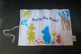 New MOOMIN Pastoral Little My Snufkin Ceramic Table Mat, Spoon &amp; Chopstick Set - £20.15 GBP