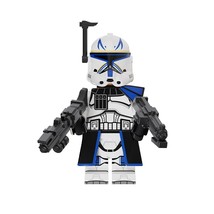 Star Wars 501st Legion Captain Rex Commander Rex Minifigure Bricks Toys - $3.49