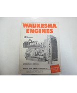 Waukesha Motori Lrd Serie Operatori Negozio Manuale Minori Macchie Fabbr... - $258.37 MXN
