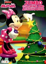 Disney Junior Minnie - Christmas Edition Holiday - Jumbo Coloring  Activity Book - £5.60 GBP