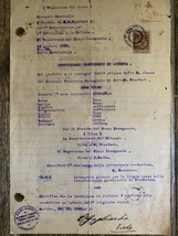 Germany Provisional License Certificate Document In Italian Language 1925 - $27.82