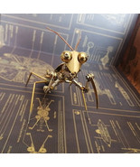 Steampunk Mechanical Insect Metal Big Mantis Model Handmade Creative Crafts - $108.87 CAD