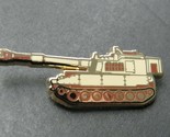 ARMY HOWITZER PALADIN M-109 BATTLE TANK LAPEL PIN BADGE 1.5 X 1/2 INCHES - $5.74