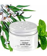 Eucalyptus &amp; Peppermint Aroma Beads Air Freshener Room Linen Car Odor El... - $16.95+