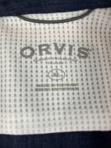 Orvis Shirt Men’s XL Blue Short Sleeve Button Up Fishing Outdoor - £11.09 GBP