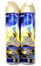 2 Pack Glade Fall Night Long Crisp Fall Air Smoldering Woods Air Freshener Spray - £15.97 GBP