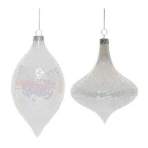 Iridescent Beaded Glass Onion Ornament (Set of 6) - $1,030.30 MXN