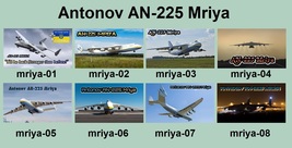 1 Vintage Warplane Antonov AN-225 Mriya Magnet Read Description - £78.63 GBP