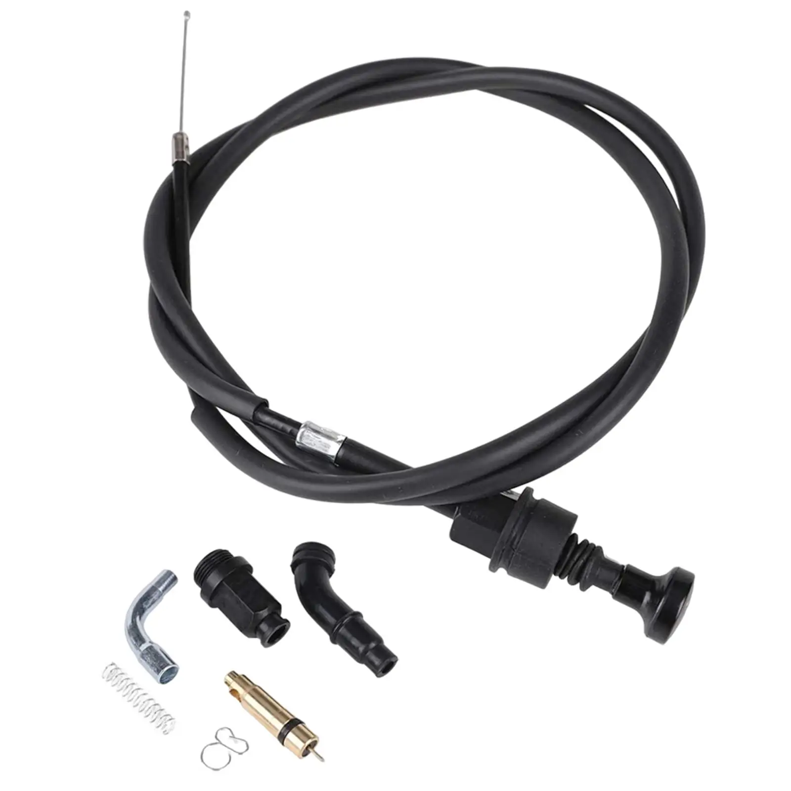 Carburetor Choke Cable &amp; Plunger Choke Starter Valve Kit for Honda Rancher 350 - £21.86 GBP