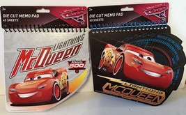 Disney Pixar Cars 3 Die Cut Memo Pads - Lightening McQueen 45 Sheets -LO... - £5.33 GBP