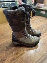 Merrell  Boulder Waterproof  Ice Grip Tall Boot Women’s Size 6 Lace Up/Zip - £56.07 GBP