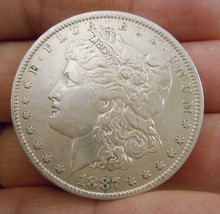 1887-O Morgan Silver Dollar ( NICE COIN ) - £34.68 GBP