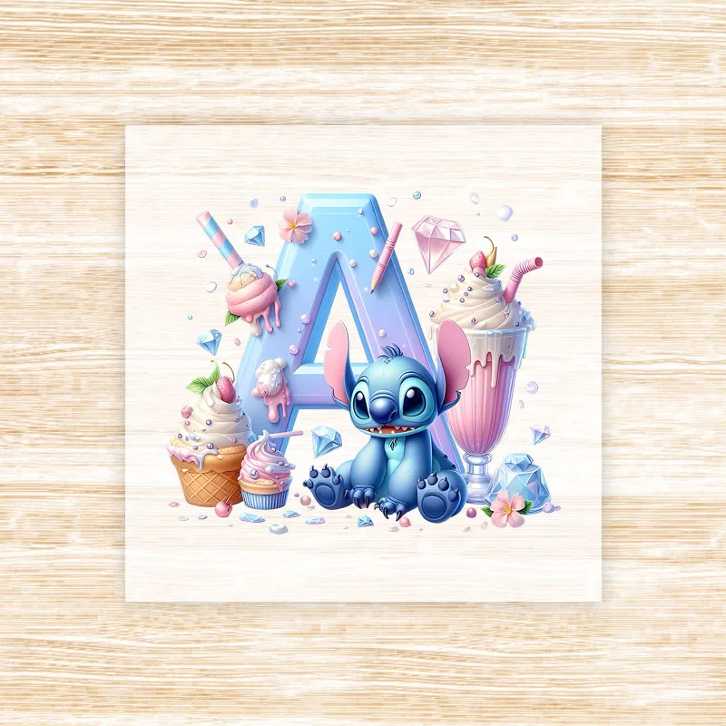 Disney Lilo Stitch Heat Transfer Sticker Adult Kids T-shirt -5-8cm SDZ-2943 - €2,85 EUR