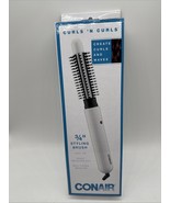 Conair Curls &#39;n Curls 3/4” Styling Brush Curling Iron Create Curls And W... - $20.54 CAD