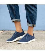 Allbirds Navy Tree Runners Lace Up Running Sneakers Shoes Women&#39;s Size 9 - $56.09
