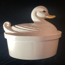 50% Off Vintage Ceramic Duck Tureen BJ322 - £11.72 GBP