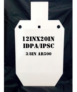 12x20 IDPA AR500 Gong Shooting Target - 3/8in Rifle Target - 1pc. Steel ... - $1,910.42 MXN