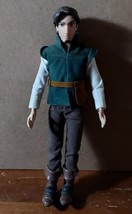 Rapunzel Flynn Rider Eugene Tangled Male Action Figure Doll Prince 12” Disney - £18.43 GBP