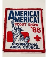Boy Scouts Cub Girl Patch Council Badge Memorabilia 1986 Pushmataha Amer... - £18.56 GBP