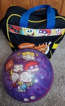 Vintage 2002 Nickelodeon Bowling Party Bag And Rugrats Bowling Ball Viz-... - £62.06 GBP