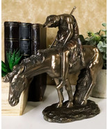 Ebros The End of Trail Bronze Finish Native American Warrior Figurine 7.5 H - $66.54 CAD