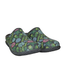 Western Chief Women&#39;s Size 6, Waterproof Garden Clog, Succulents Gray - £19.51 GBP