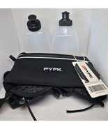 PYFK Waist Pack with Water Bottle Holder - Black/Gray - $15.85