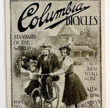 Columbia Bicycles Pope 1897 Advertisement Victorian Hartford Bikes ADBN1LLL - $372.61 MXN