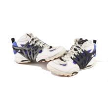 Vintage 90s Nike Air Womens Size 7 Thrashed Fit Wrap Basketball Shoes Sn... - $39.55