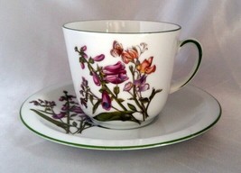 Vintage Ardalt Wild Flowers No. 9009 A-F (W. Germany) Tea Cup &amp; Saucer Set - £11.41 GBP