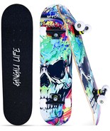 Skateboards For Beginners Kids Boys Girls And Adults,31&#39;&#39;X8&#39;&#39;,, Solid&amp;Du... - $55.98