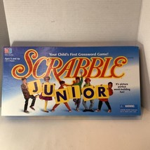 Vintage Scrabble Junior By Milton Bradley Ages 5 and Up Complete Game Very Good - £6.36 GBP