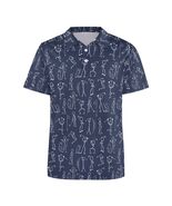 Golfer Hawaiian Women&#39;s Polo Golf Shirt Moisture Wicking Size Large - $408.94 MXN