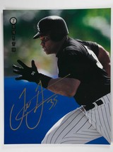 Frank Thomas Signed Autographed 1997 Pinnacle Zenith 8x10 Photo - Chicago White  - £31.45 GBP