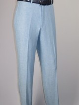 Men's ENZO Linen Spring Summer Suit Light Weight Breathable E58302-9 Light Blue image 10