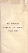 The Inventions, Researches and Writings of Nikola Tesla 1894 PDF on CD - £13.94 GBP