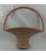 Plastic Flower Basket Holder Wall Pocket Decoration 11&quot; Burwood Products... - $10.95