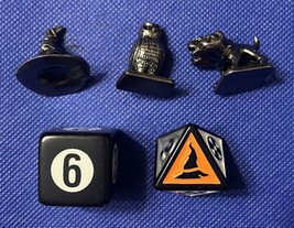 Harry Potter Deluxe Scene It 1st Edition Parts: 3 Tokens + Dice - Excellent Cnd - £7.78 GBP