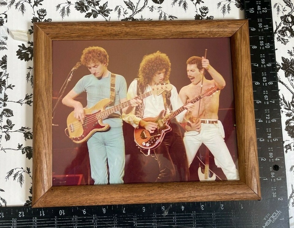 Queen Freddie Mercury Framed 8x10 Framed Photo 003 - $28.08