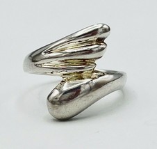 Vintage 925 HAN THAI Sterling Silver Band Ring Size 7 - £18.99 GBP