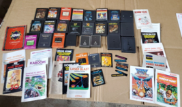 VINTAGE Atari Activision Game Cartridge manuals Lot NOT TESTED - £146.73 GBP