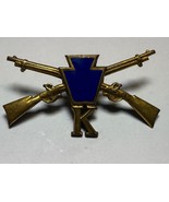PENNSYLVANIA, NGP, K COMPANY, 3rd BRIGADE, CAP BADGE, ENLISTED - $276.07 MXN