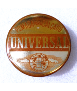 UNIVERSAL BROWN ✱ Vintage Antique Grease Shoe Polish Tin Can Portugal 60´s - £16.76 GBP